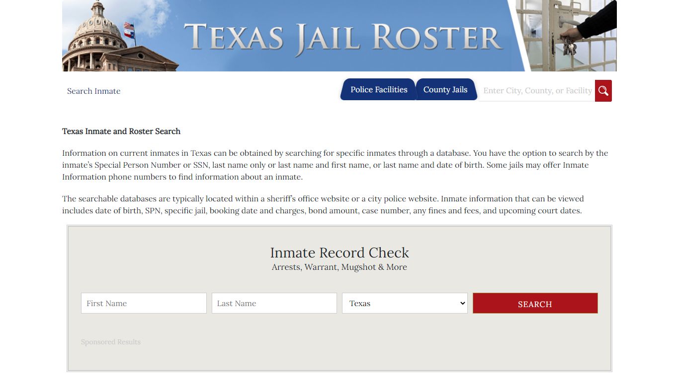 Bandera County Jail Inmates | Jail Roster Search